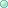 turquoise round pixel bullet